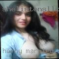 Horny married woman