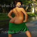 Naked woman about
